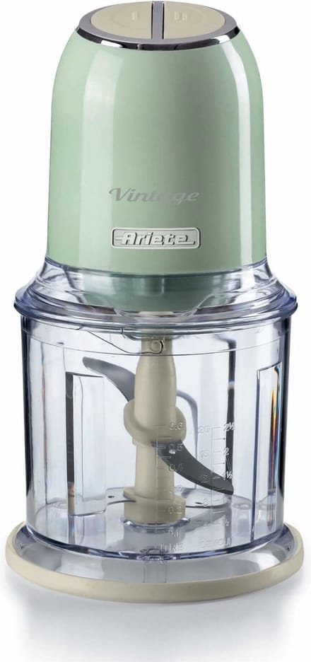 Ariete 0438/04 - Vintage hakmolen - 600 ml Inhoud - 400 Watt -| Groen