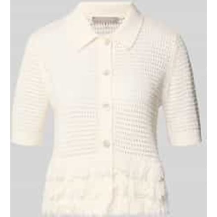 Gebreide top met franjes