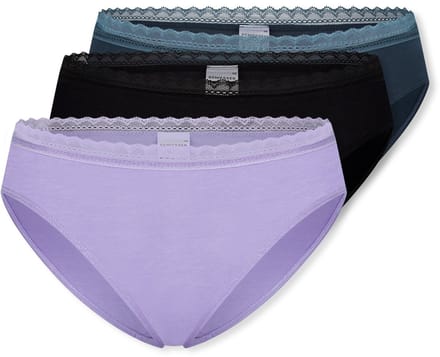 Rio-slips, set van 3, kant, meerkleurig - Modern multipacks 36