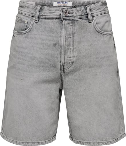 ONLY & SONS Denim shorts ONSFADE Mid waist Loose fit Shorts
