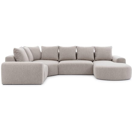 U-bank Arrezzo rechts bouclé | NADUVI Collection