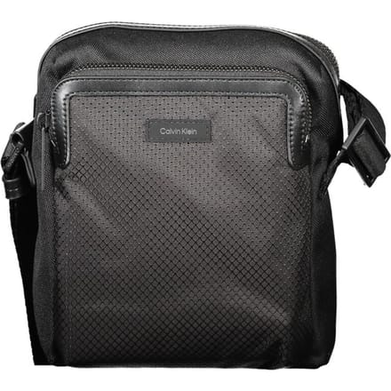 Calvin Klein Zwarte Polyester Schoudertas voor Mannen
