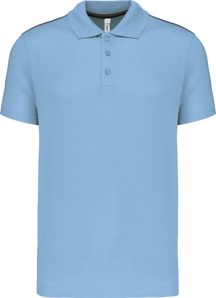 PROACT® Herensportpolo PA480 - sky blue - M