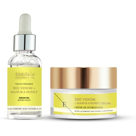 Bijengif + Manuka Honing Crème 50ml +Bijengif + Manuka Honing Serum Olie 30ml