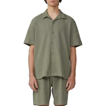 s.Oliver -qs Shirts Green Maat: L | Casual Overhemden Outlet | Heren | Groen