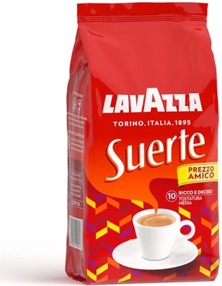 Koffiebonen Grani Suerte Italiaans 1kg - lavazza
