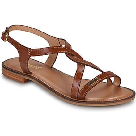 Leren sandalen van Les Hastral