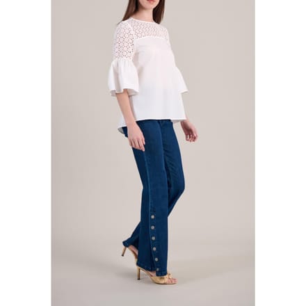 Anne Fontaine Piper White Taglia: 38 | Magliette intime Outlet | Donna | Bianco