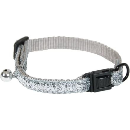 Glinsterende nylon kattenhalsband Martin Sellier