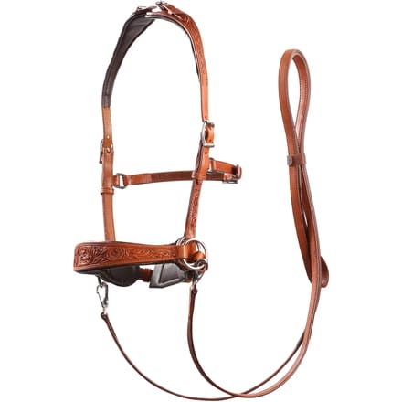 Bitloze hoofdstellen voor paarden Edix Saddles ED2-Rose