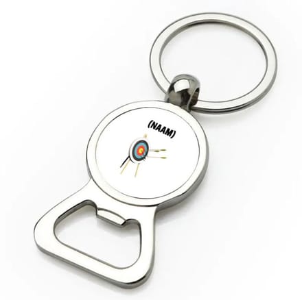 Akyol - boogschieten met eigen naam flesopener - Sport - boogschieter - sport - 9 bij 3 cm
