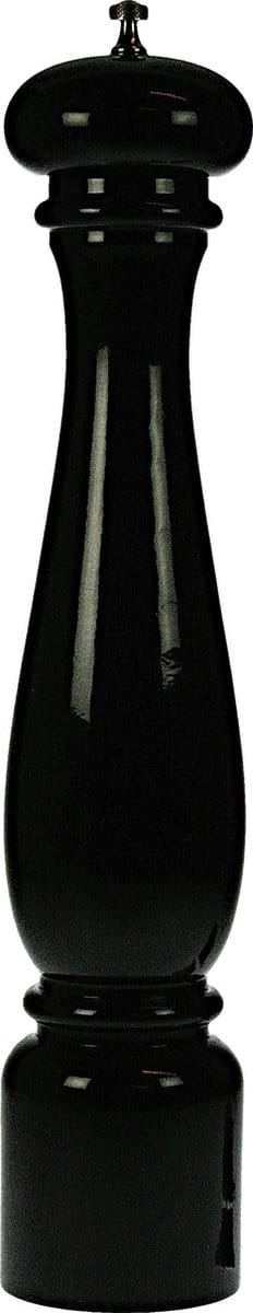 Bisetti Zoutmolen Torino - 22 Cm - Zwart Gelakt