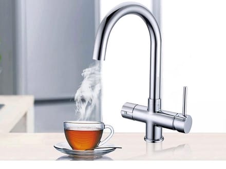 3 in 1 Kokendwaterkraan - Cool Touch - 2,3 L boiler - Verchroomd