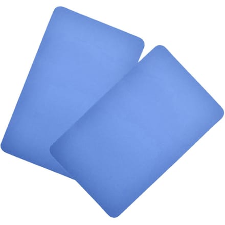 2 stuks Opblaasbare Boot Reparatie Patch PVC Vierkant Rubberen Boot Reparatie Patch Kit voor Kajaks Kano's Royal gray