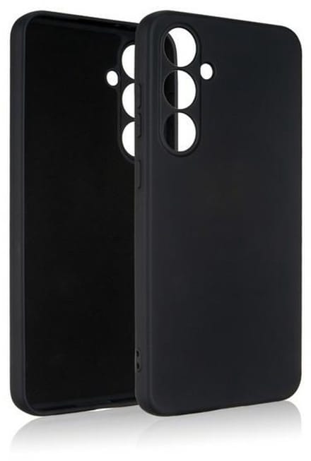Beline Series - Siliconen Hoes - Samsung S24 FE - Zwart - Luxe Ontwerp