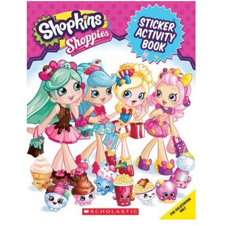 Stick 'n' Style Activity Book (Shopkins: Shoppies) - Leigh Stephens