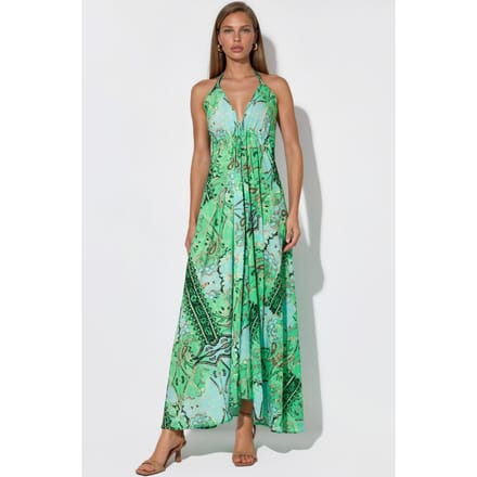 Etnisch Patroon Bohemian Maxi Jurk