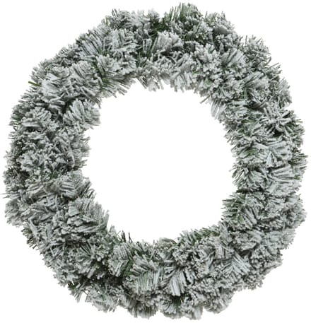 Kerstkrans / Deurkrans 50CM met sneeuweffect -Kerstdecoratie