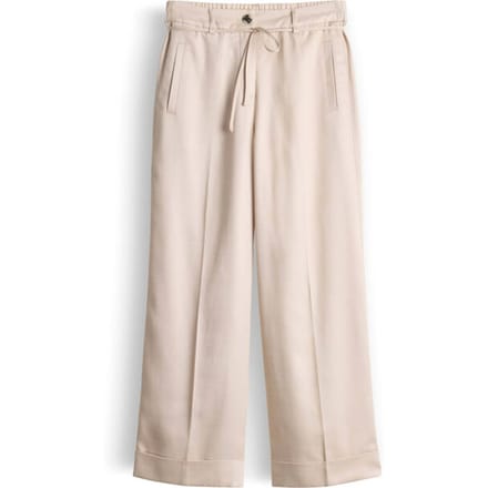 wide leg broek met strikceintuur model 'Meeri bloom'