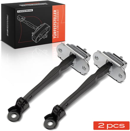 Frankberg 2x deurvastzetter achter links/rechts voor Nissan