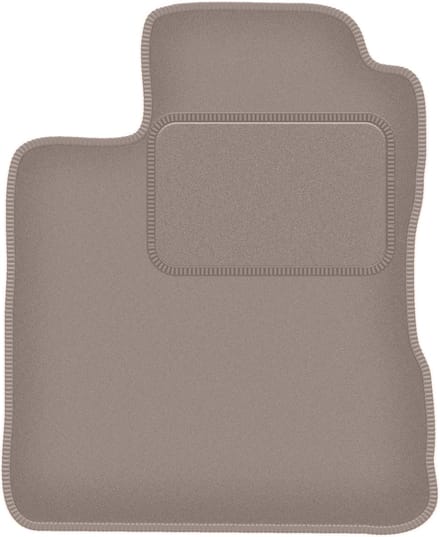 Beige bestuurdersmat voor: Daihatsu Cuore VI hatchback (2003-2007)