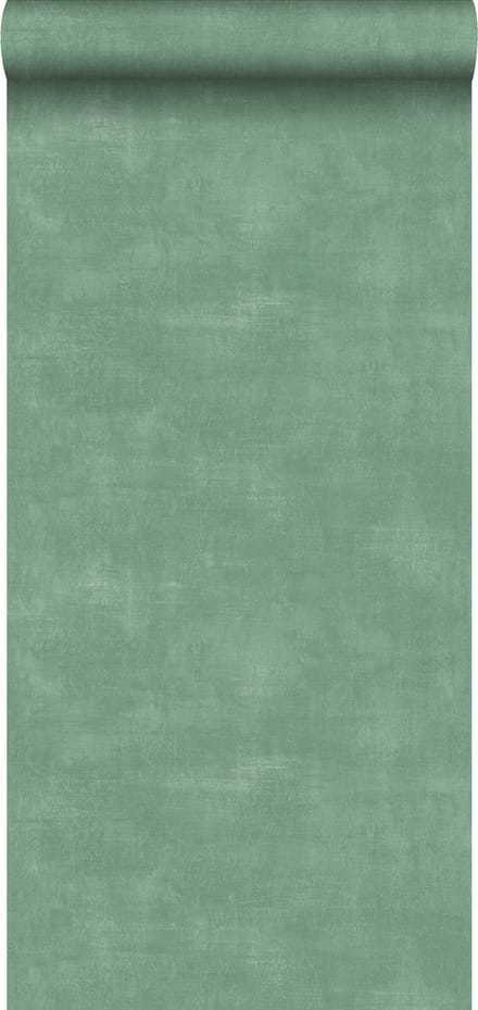 ESTAhome behang betonlook donkergroen - 53 cm x 10.05 m - 139020