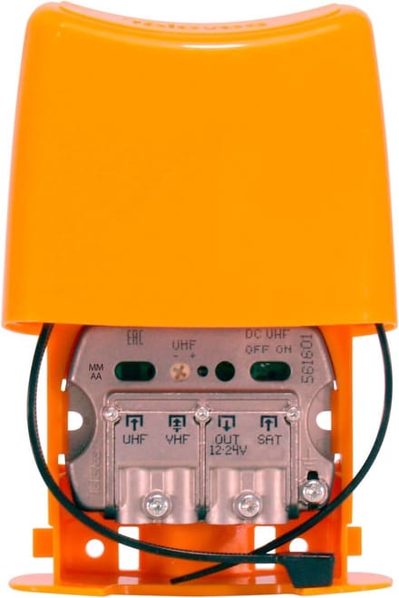 Antenne Set met Versterker 24 dB en Kabelrol
