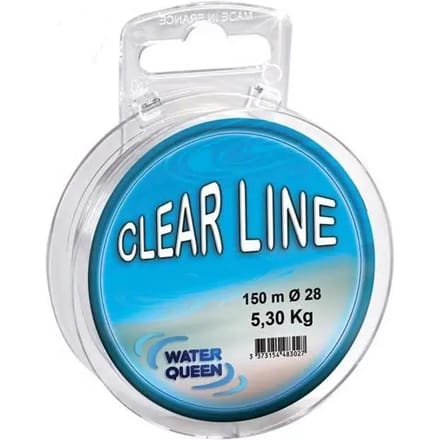 Nylon WaterQueen Clear Line 100m 2,7kg