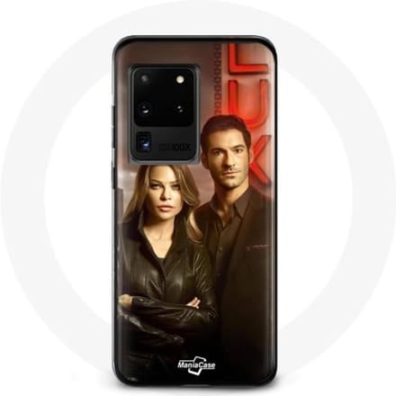 Case voor Samsung Galaxy S20 Ultra Chloe Decker en Lucifer Morningstar