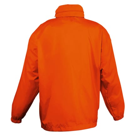 SOLS Kinderen Unisex Surf Windbreaker Jacket (waterbestendig en winddicht) (Oranje)