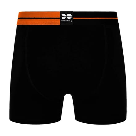 Crosshatch Heren Dumas Boxershorts (Set van 3) (Rood/oranje)