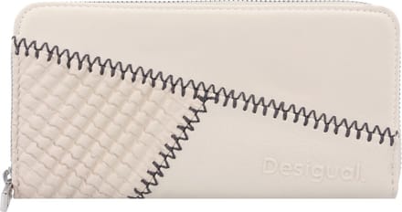 Desigual Portemonnee Mone Grisom Fiona Long Wallet White Crème