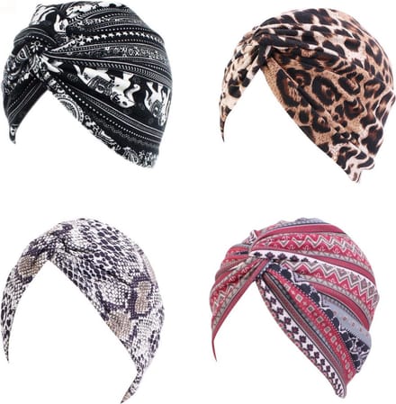 Somstyle Chemo Muts Dames Set - 4 Stuks - Chemomutsen - Hoofddeksel - Alopecia
