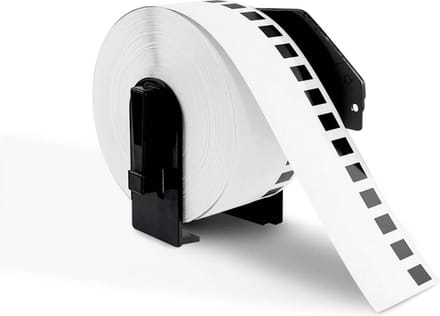 Brother DK-22225 compatibele labelrollen 38 mm x 30,48 mm
