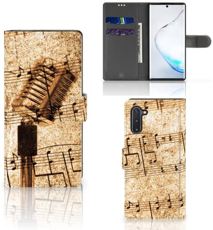 Samsung Galaxy Note 10 Telefoonhoesje met foto Bladmuziek