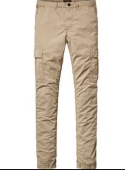 Scotch&Soda Broome Broek - Beige - Maat 33/34
