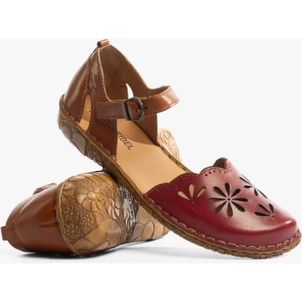 ROSALIE 04 Dames Sandalen Rubin-Kombi