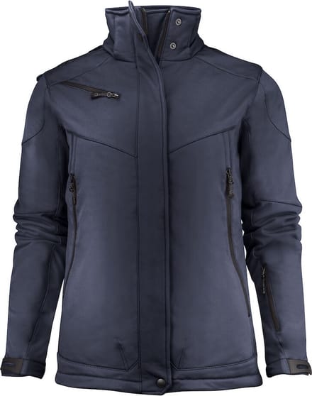 Printer SOFTSHELL JACKET SKELETON LADY 2261041 - Marine - L