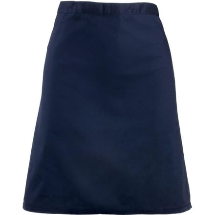 Premier Unisex Volwassenencollectie Halflang Taille Schort (Marine)