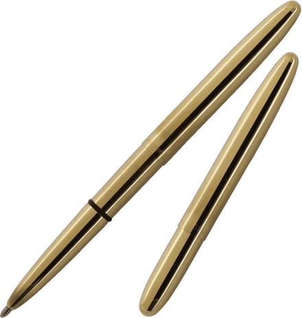 Bullet Space Pen, Antimicrobieel Onbewerkt Messing (#400RAW)