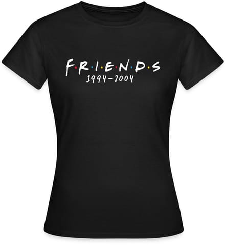 Friends Logo 1994-2004 T-Shirt Dames