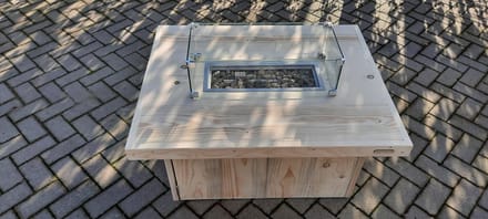 Vuurtafel Tree Nieuw Steigerhout 80x100x50