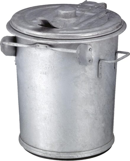 Stalen afvalemmer 70 liter