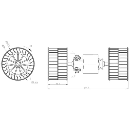 Binnenventilator NRF 34284