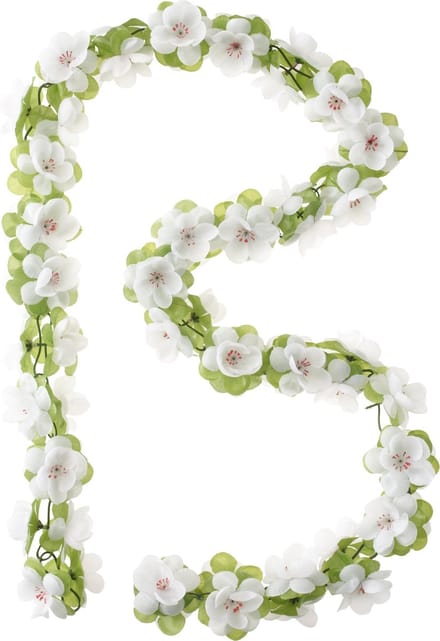 Basil Flower Garland Bloemenstreng - Wit