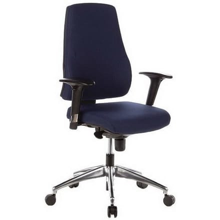 hjh office Pro-Tec200 - Bureaustoel - Stof - Donkerblauw