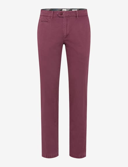 Brax Heren Chino  Style EVEREST, paars, maat 48
