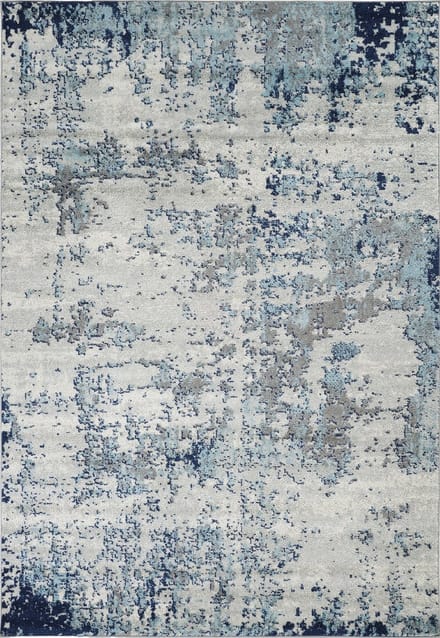 SURYA Sarah vloerkleed modern abstract blauw