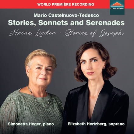Elizabeth Hertzberg & Simonetta Heger - Stories, Sonnets & Serenades - Heine Lieder; Stories Of Joseph (CD)