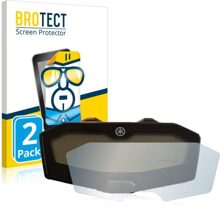 BROTECT - Screenprotector voor Yamaha MT-07 2018-2020 - Folie Beschermfolie transparant 2 Stuks
